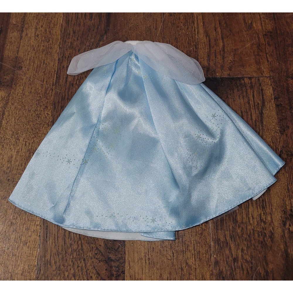 Disney Princess Barbie REVERSIBLE Blue SKIRT White Wedding CINDERELLA Bride Doll